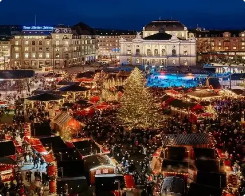 Meilleure période pour visiter les festivals d'hiver en Suisse