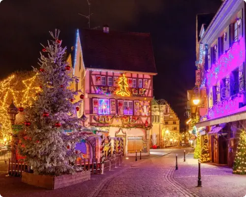 Les meilleures destinations de Noël en France avec des aventures en plein air et des endroits chaleureux
